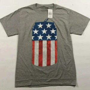 NEW FIFTHSUN America Can Patriotic Unisex Shirt